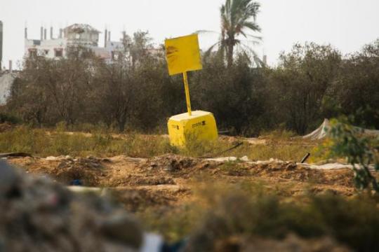 تحريك خفي: الكتل الصفراء تتوغل داخل غزة!