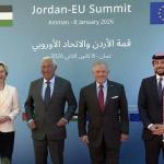 القمة الأردنية الأوروبية تؤكد أن حل الدولتين هو السبيل لتحقيق السلام
