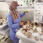 2890 مولودًا جديدًا بقطاع غزة خلال مارس الماضي