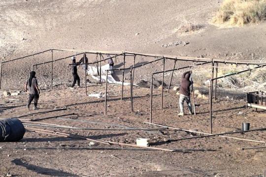 مستوطنون يسيّجون أراضٍ جديدة قرب خيام المواطنين بالأغوار الشمالية