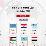 منتخبنا يلاقي سانت لوسيا في انطلاق مشواره بكأس العالم تحت 15 عاما