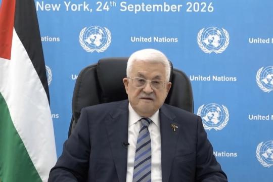 عباس أمام الأمم المتحدة: لن نغادر وطننا ولن نقبل بالتهجير