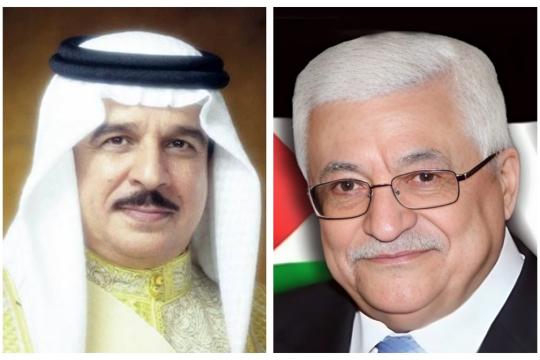 عباس يؤكد لملك البحرين تضامن فلسطين وإدانة الهجمات الإيرانية
