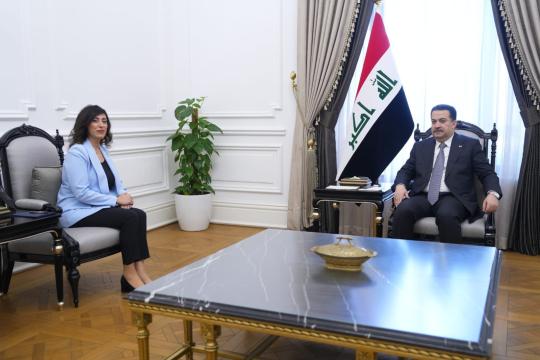 فلسطين والعراق تبحثان التطورات في غزة وسياسات الاستيطان