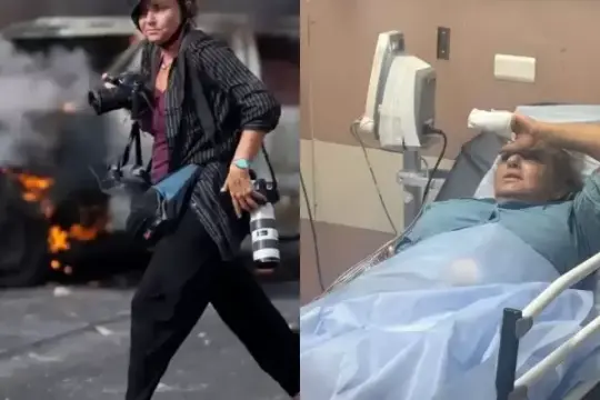 نقابة الصحفيين تدين الاعتداء على الصحفية الأمريكية هايدي لافيني برام الله