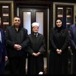مفتي القدس يبحث مع وزيرة الدولة القطرية للتعاون الدولي تطورات الأوضاع في القدس وغزة