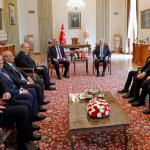 وفد فلسطيني رفيع يلتقي رئيس البرلمان التركي لتعزيز الدعم للقضية الفلسطينية