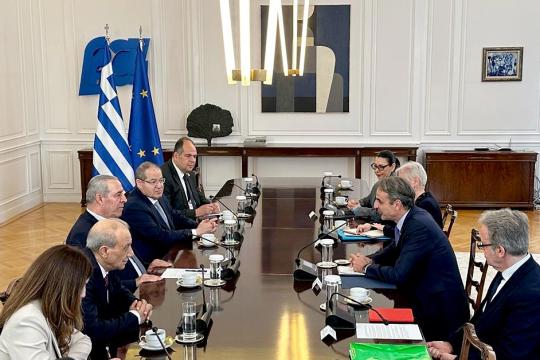 مباحثات فلسطينية يونانية في أثينا تبحث التصعيد وتدفع نحو حل الدولتين