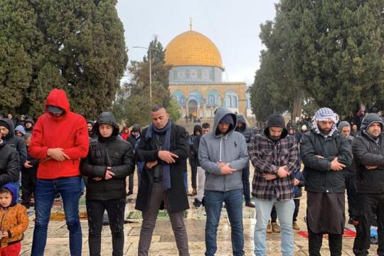 العشرات من فلسطينيي الداخل يشدّون الرحال إلى المسجد الأقصى