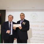 روسيا تكرّم الشاعر الفلسطيني مراد السوداني بوسام الجدارة في الثقافة والفن