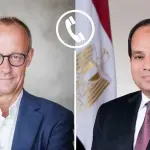 السيسي يدعو المستشار الألماني للمشاركة في احتفالية توقيع اتفاق وقف إطلاق النار في غزة