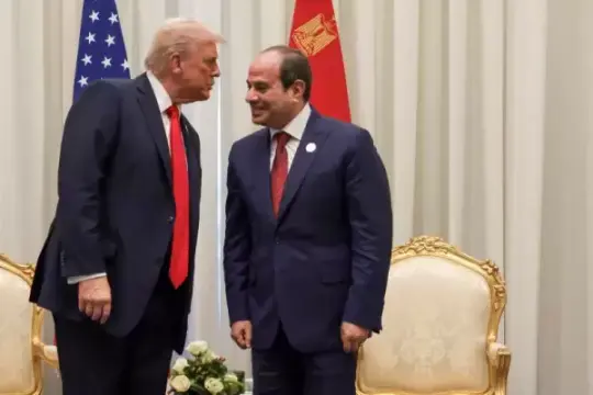 السيسي يلتقي ترامب على هامش أعمال المنتدى الاقتصادي العالمي