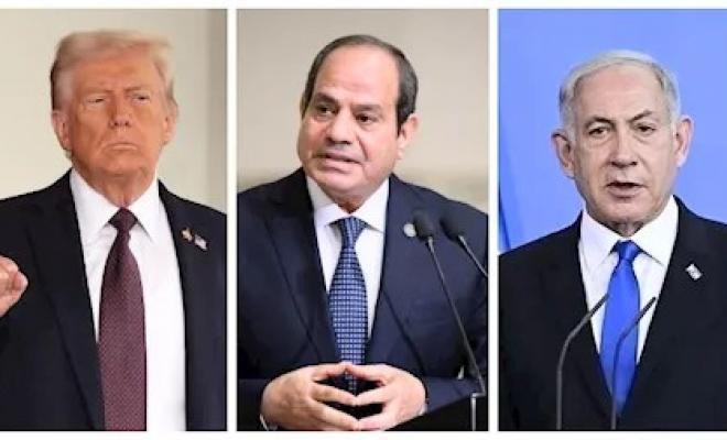 اتصالات أميركية لعقد قمة بين ترامب ونتنياهو السيسي نهاية الشهر الجاري