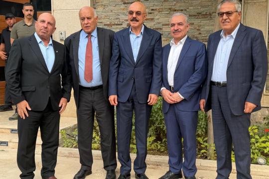 تيار الإصلاح الديمقراطي بستقبل وفد من اللجنة المركزية لحركة فتح بالقاهرة