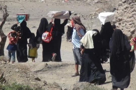 نزوح 147 ألف شخص إلى 8 محافظات يمنية خلال 18 يومًا