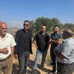 الزبيدي من قصرة: تعزيز صمود الفلسطينيين في مواجهة تصاعد اعتداءات المستوطنين بالضفة