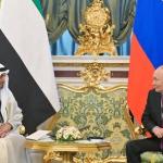 الإمارات وروسيا تبحثان تطورات الشرق الأوسط وجهود تعزيز السلام