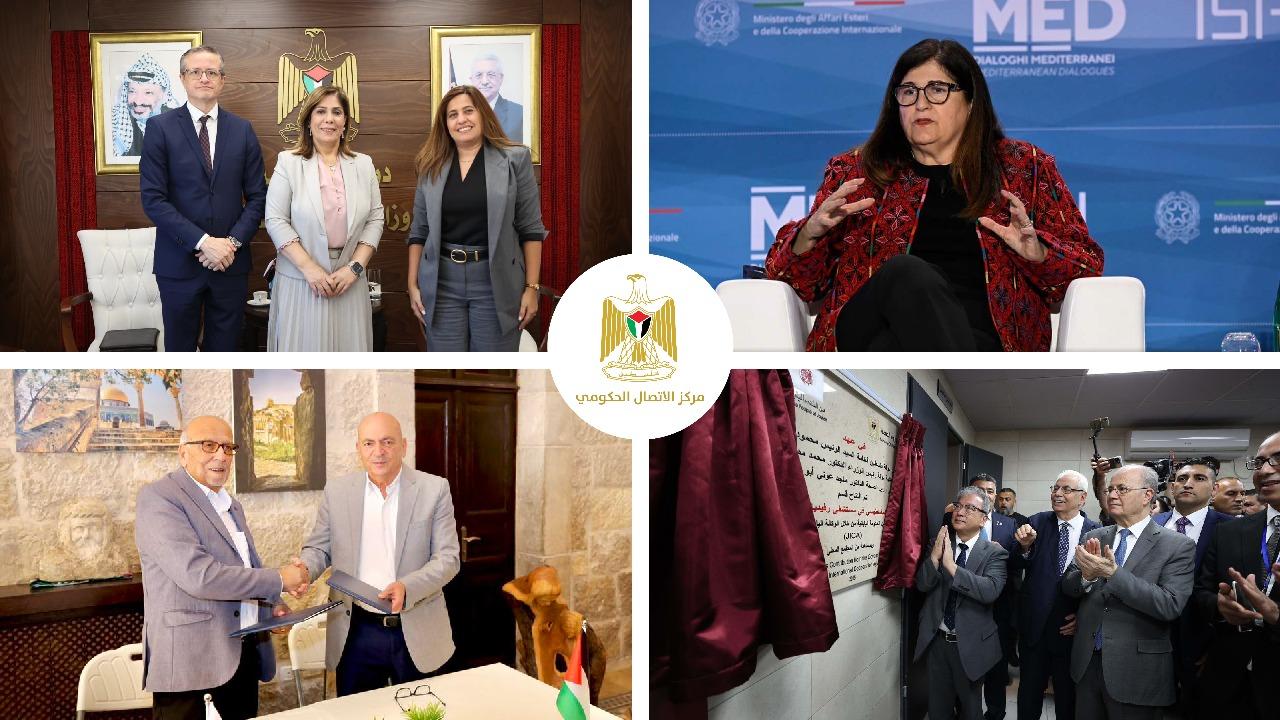 تقدم في مشاريع الإعمار والخدمات الاجتماعية والبنية التحتية والتعليم والصحة