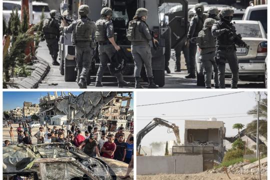 8 شهداء في غزة و45 معتقلًا على الأقل في الضفة وسط تصاعد الاعتداءات