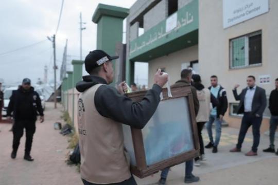 إعلان نتائج الاقتراع في دير البلح وتحديد توزيع المقاعد