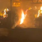 مستوطنون يحرقون خياماً في الأغوار الشمالية وسط تصاعد الاعتداءات