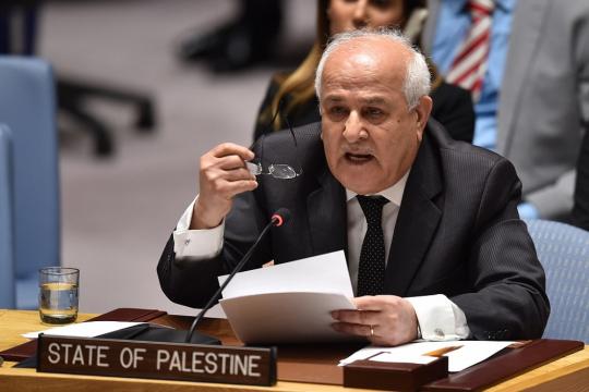 فلسطين تحذر الأمم المتحدة من تسريع إسرائيل إجراءات الضم في الضفة الغربية وتهديد حل الدولتين