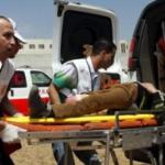 إصابة شاب وطفل برصاص الاحتلال شمال غزة