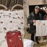 قمصان موقعة من بيب جوارديولا تصل إلى فريق "غزة الإرادة" لمبتوري الأطراف