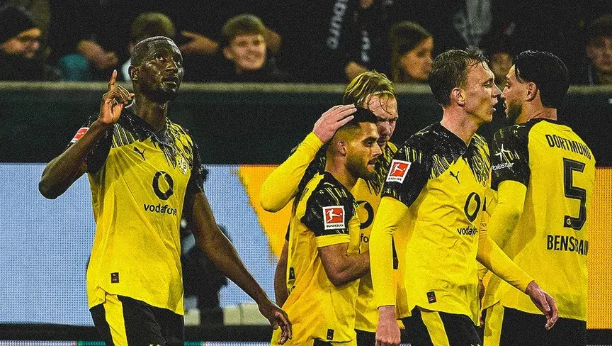 دورتموند يهزم أوغسبورغ بصعوبة وسيرهو غيراسي يكسر صياماً طويلاً