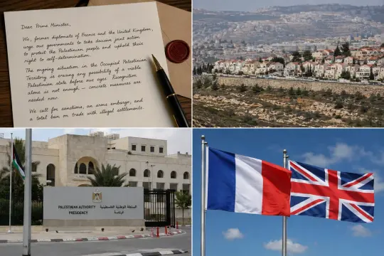 دبلوماسيون بريطانيون وفرنسيون سابقون يطالبون بعقوبات على إسرائيل وحظر السلاح والتجارة مع المستوطنات