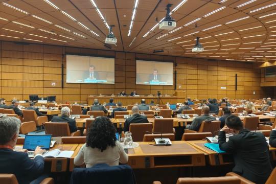 بعثة فلسطين في فيينا تحذر من استمرار العدوان الإسرائيلي وتهدد استقرار عملية السلام