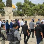 قبيل الانتخابات الإسرائيلية.. بن غفير يقتحم الأقصى بحماية مشددة