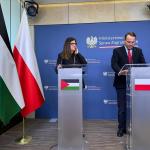 شاهين تبحث في بولندا تعزيز العلاقات الثنائية وتطورات الأوضاع في الأراضي الفلسطينية