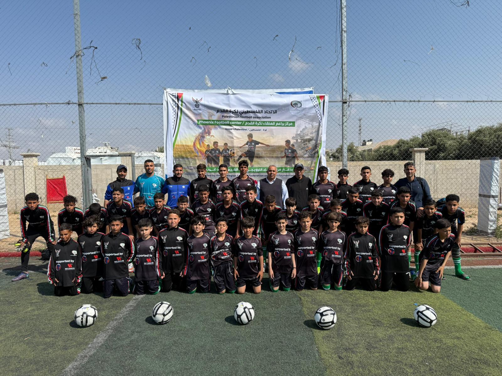 افتتاح مركز “براعم العنقاء” لتأهيل المواهب الكروية الناشئة في قطاع غزة