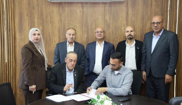 توقيع عقد لإعداد الدراسات والتصاميم تمهيداً لتنفيذ المشروع بتمويل من الصندوق العربي للإنماء الاقتصادي والاجتماعي