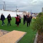 دائرة شؤون اللاجئين تستلم مشروع تأهيل حديقة الاستقلال في مخيم عين السلطان