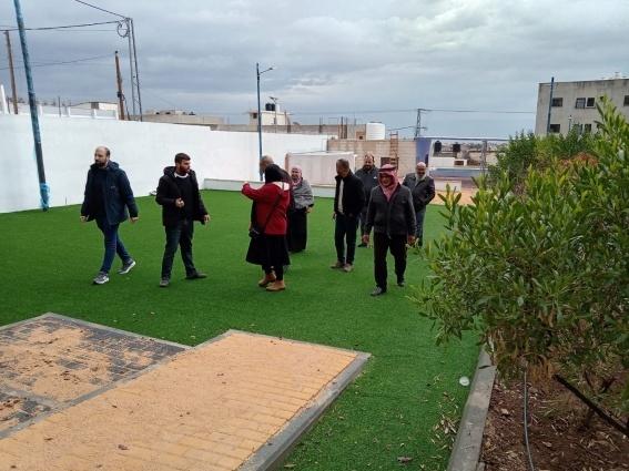 المشروع يهدف إلى تطوير المرافق العامة وتوفير بيئة ترفيهية آمنة لأهالي المخيم