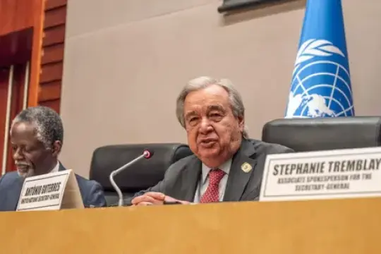 غوتيريش: المسار الحالي في الأراضي الفلسطينية المحتلة يقوّض حل الدولتين