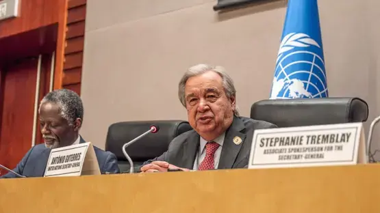 غوتيريش: المسار الحالي في الأراضي الفلسطينية المحتلة يقوّض حل الدولتين