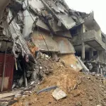 داخلية غزة تطلق تحذيراتها من اتساع كارثة انهيار المنازل