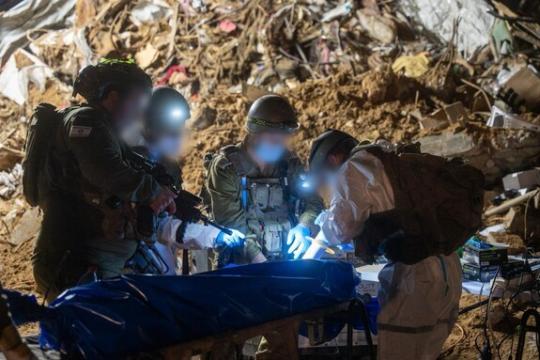 الشاباك يكشف تفاصيل عملية سرية أدت إلى تحديد مكان جثمان ران غويلي جنوب غزة