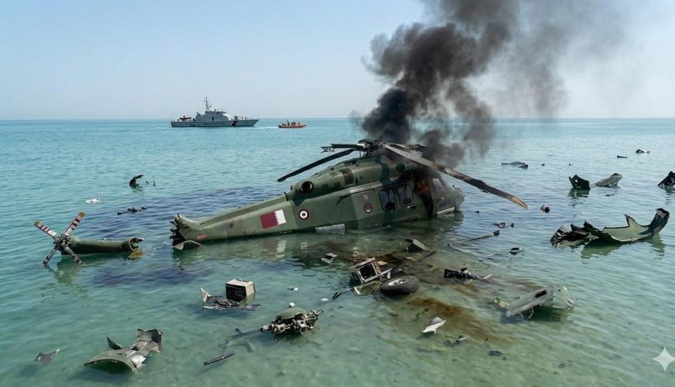 وزارة الدفاع التركية والقطرية تؤكدان وفاة طاقم المروحية بعد عطل فني أثناء تدريبات مشتركة