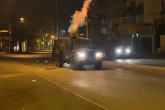 مواجهات مع الاحتلال في بيت ريما شمال غرب رام الله