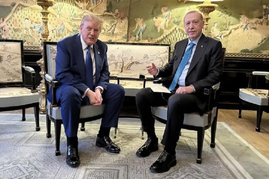 ترامب: أردوغان قادر على المساعدة في حل الأزمة بين روسيا وأوكرانيا