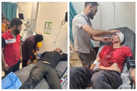 نقابة الصحفيين: اعتداء المستوطنين على الصحفيين في بيتا جريمة حرب هدفها القتل