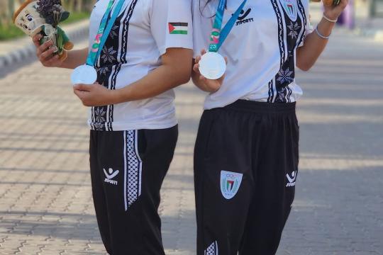 فضيتان لدولة فلسطين في دورة ألعاب التضامن الإسلامي