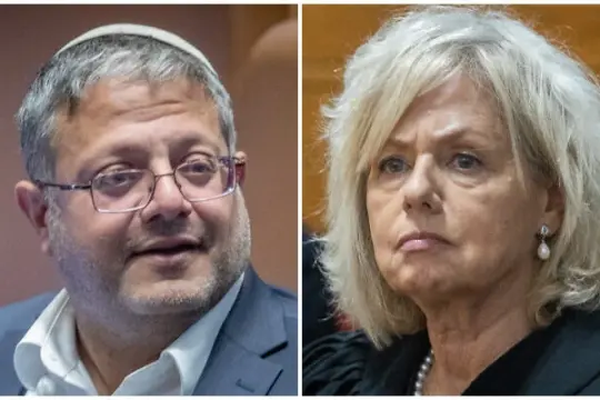 المستشارة القضائية لإسرائيل تطلب من المحكمة العليا إقالة بن غفير