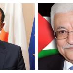 الرئيس عباس يبحث مع نظيره القبرصي تطورات الأوضاع في فلسطين وتعزيز التعاون الثنائي