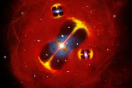 علماء الفلك يرصدون عنقود مجرات رضيعاً شديد الحرارة يغير مفاهيم تشكل الكون