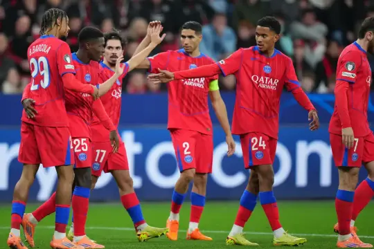 باريس سان جيرمان يكتسح ليفركوزن بسباعية ويواصل تألقه في دوري أبطال أوروبا